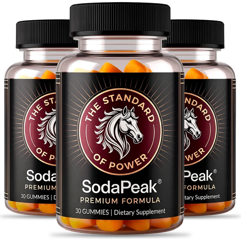 SodaPeak 3 bottles