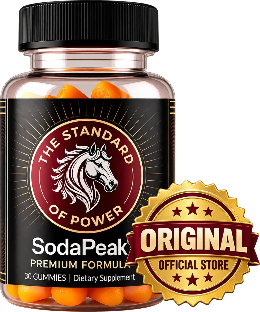 The original SodaPeak bottle with the Original seal